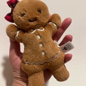 Gingerbread Girl Jellycat will ship same day or next morning